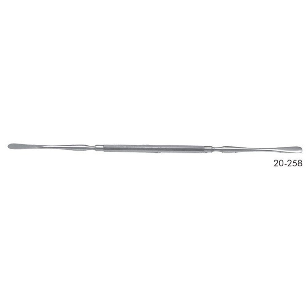 MILTEX HAJEK-BALLENGER Septum Elevator, 7-1/2" (188.5mm), double-ended, straight, semi-sharp and blunt blades. MPN: 20-258