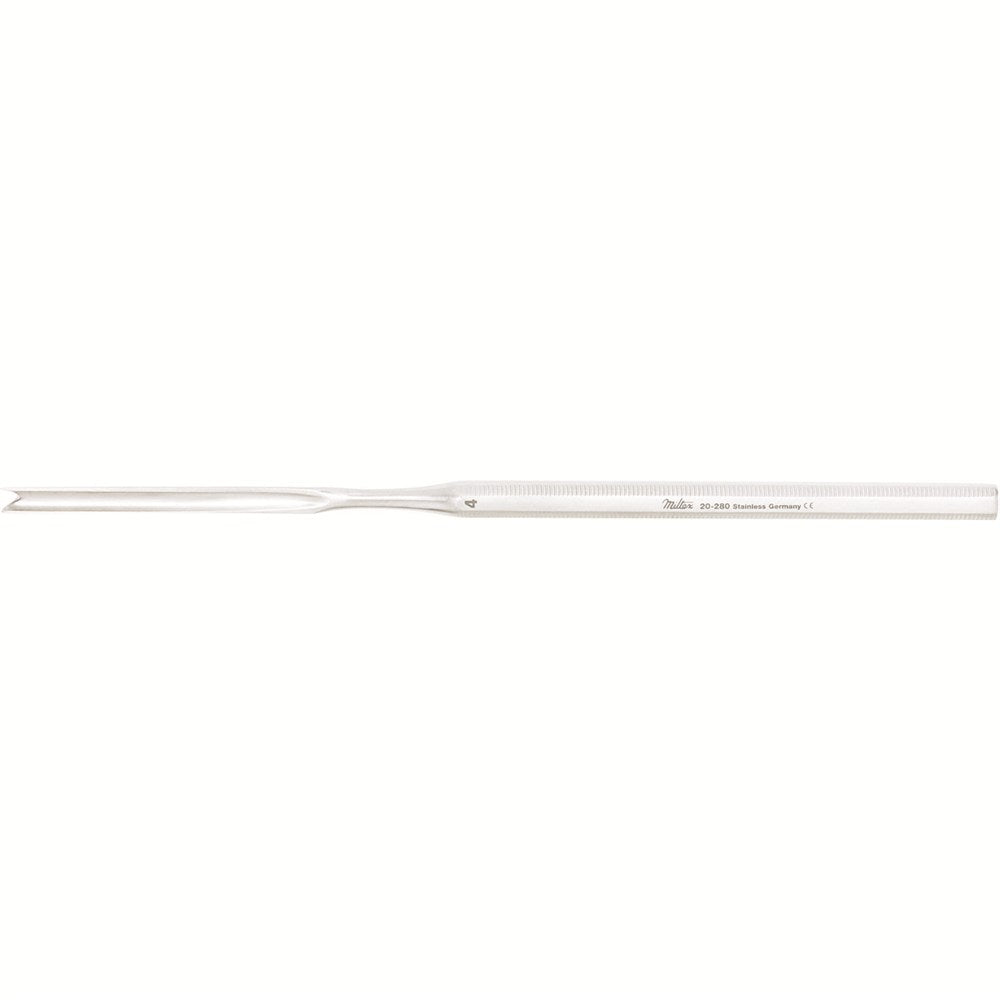 MILTEX BALLENGER V-Shaped Chisel, 6-1/4" (15.9 cm), 4 mm wide. MPN: 20-280