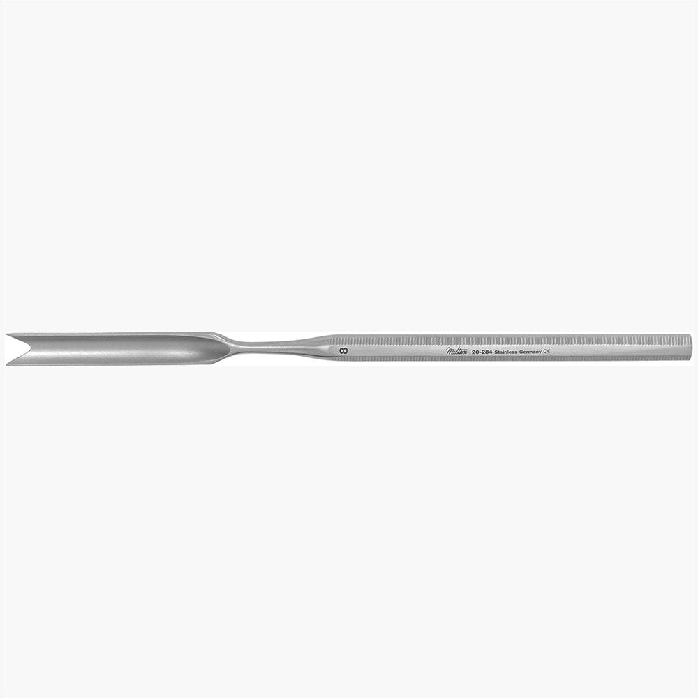 MILTEX BALLENGER V-Shaped Chisel, 6-1/4" (15.9 cm), 8 mm wide. MPN: 20-284