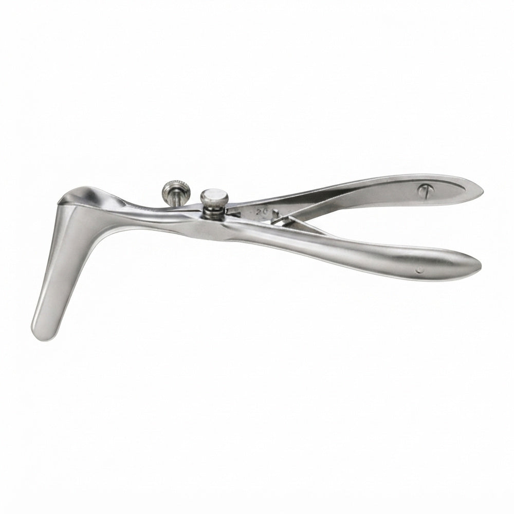 MILTEX KILLIAN Septum Speculum, 6" (15.2 cm), 2-1/2" (6.4 cm) blades, with set screw. MPN: 20-29