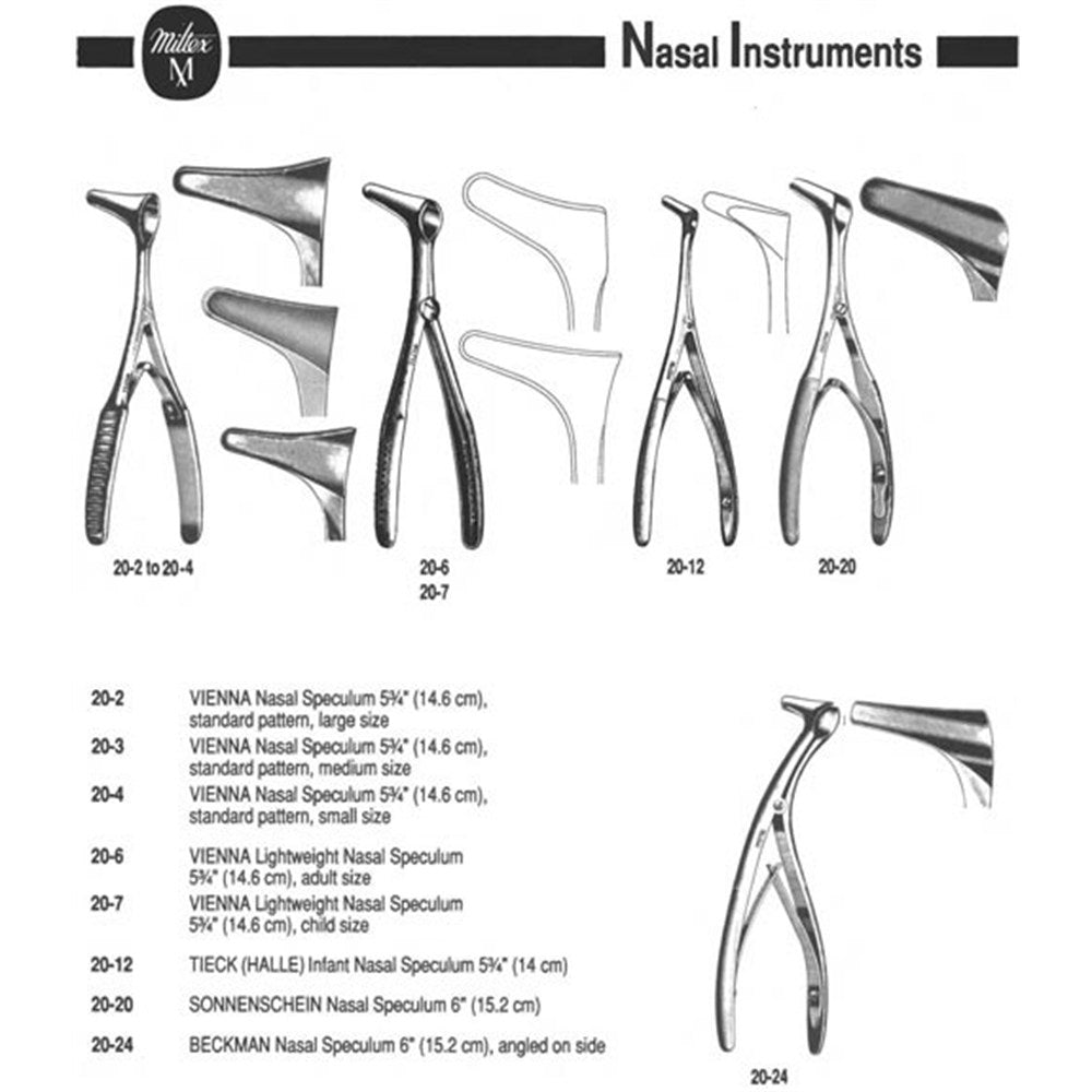 MILTEX VIENNA Speculum, 5-3/4" (14.6 cm), small size, standard pattern. MPN: 20-4 - Image 2