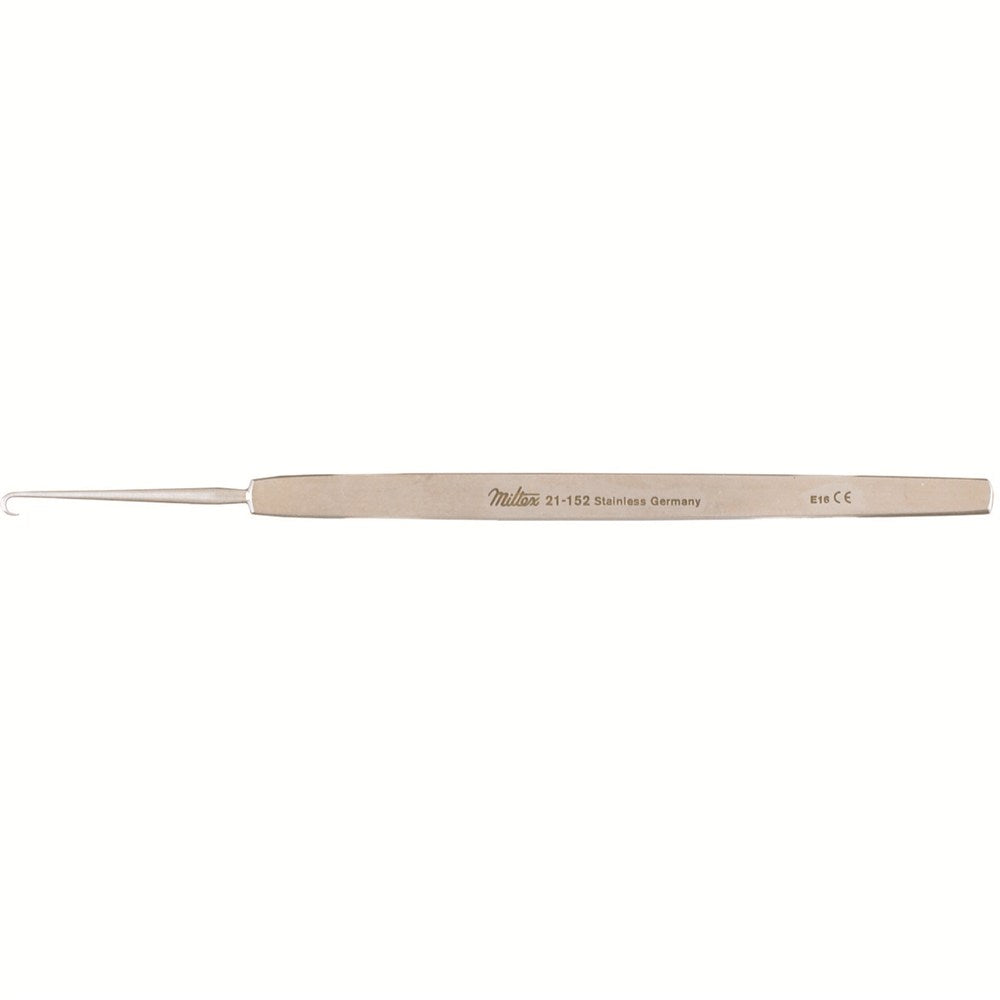 MILTEX Skin Hook, 4-3/4" (12.1 cm), sharp prong, 2 mm diameter. MPN: 21-152