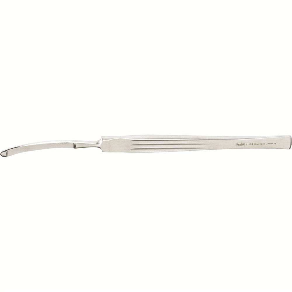 MILTEX CONVERSE Bistouri, 6" (15.2 cm), with button end, curved blade 4 X 35 mm. MPN: 21-24