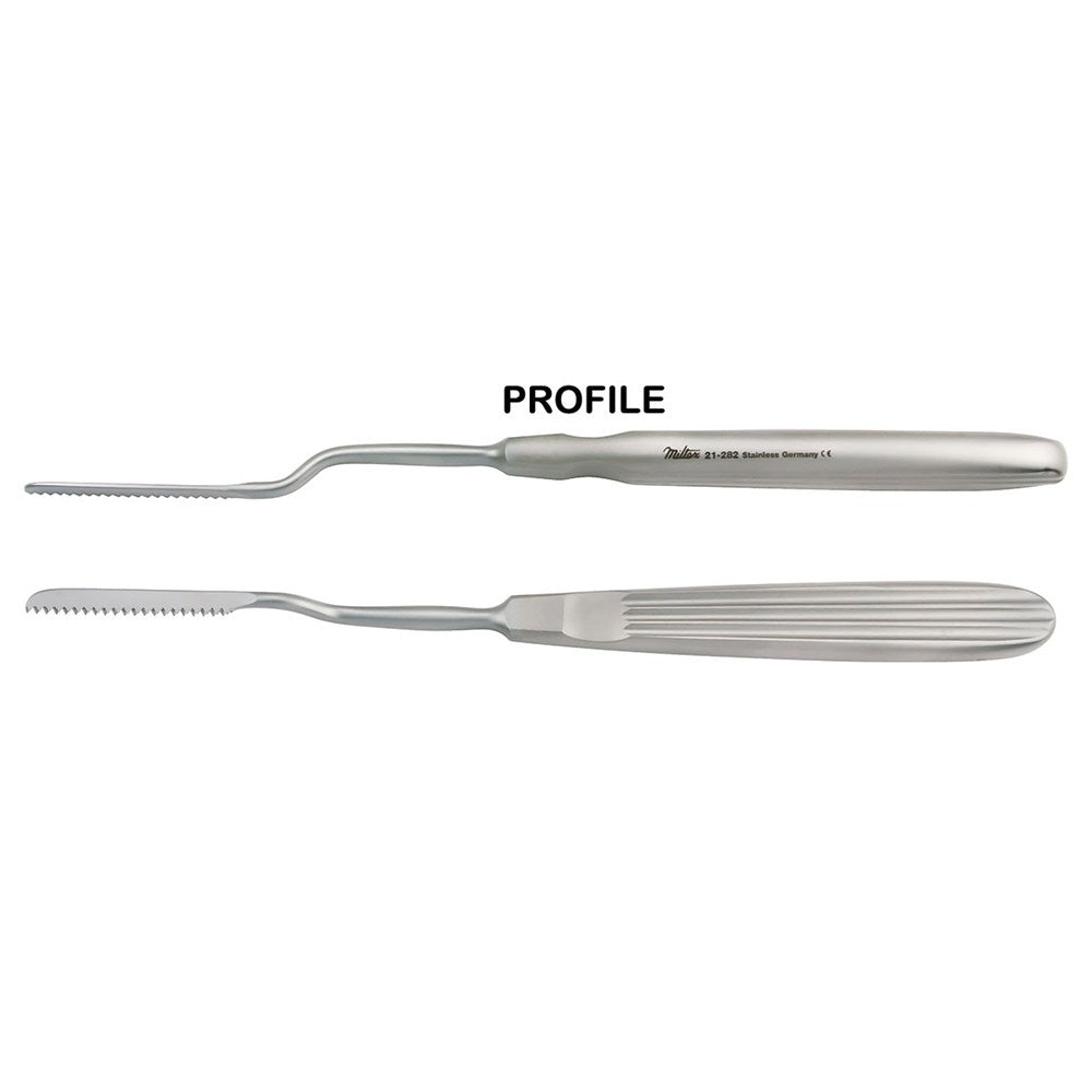 MILTEX JOSEPH Nasal Saw, 7-1/2" (19.1 cm), bayonet right. MPN: 21-282