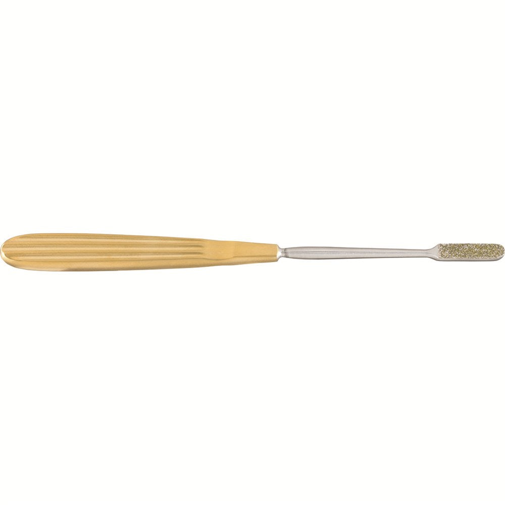 MILTEX PEET (COTTLE) Finishing Rasp, Tungsten Carbide, Straight, Diamond Coated, Length 7-1/2" (191mm), Width 7.2mm. MPN: 21-392DC