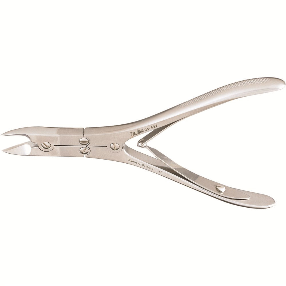 MILTEX RUSKIN Bone Splitting Forceps, 6" (15.2 cm), curved. MPN: 21-627