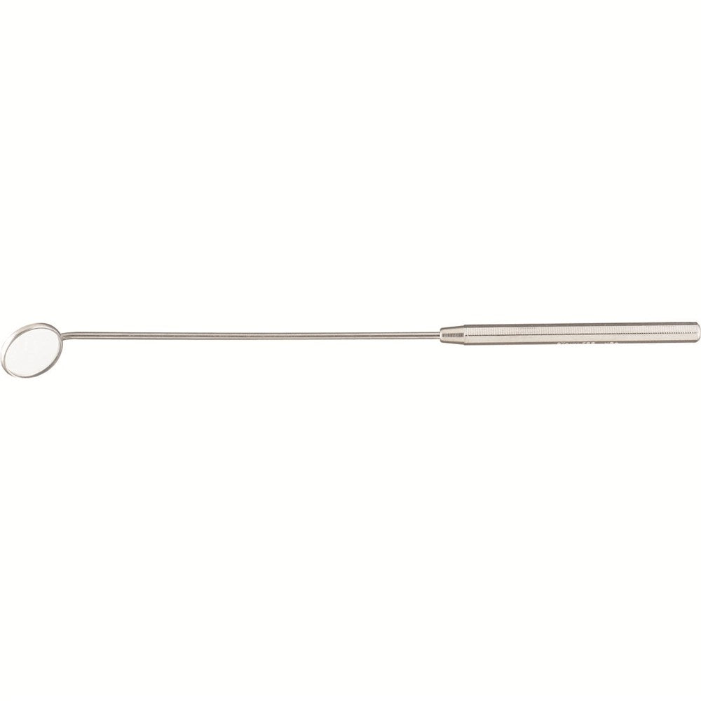MILTEX Laryngeal Mirror size 2, boilable, with octagon threaded handle, 18 mm. MPN: 23-8-2