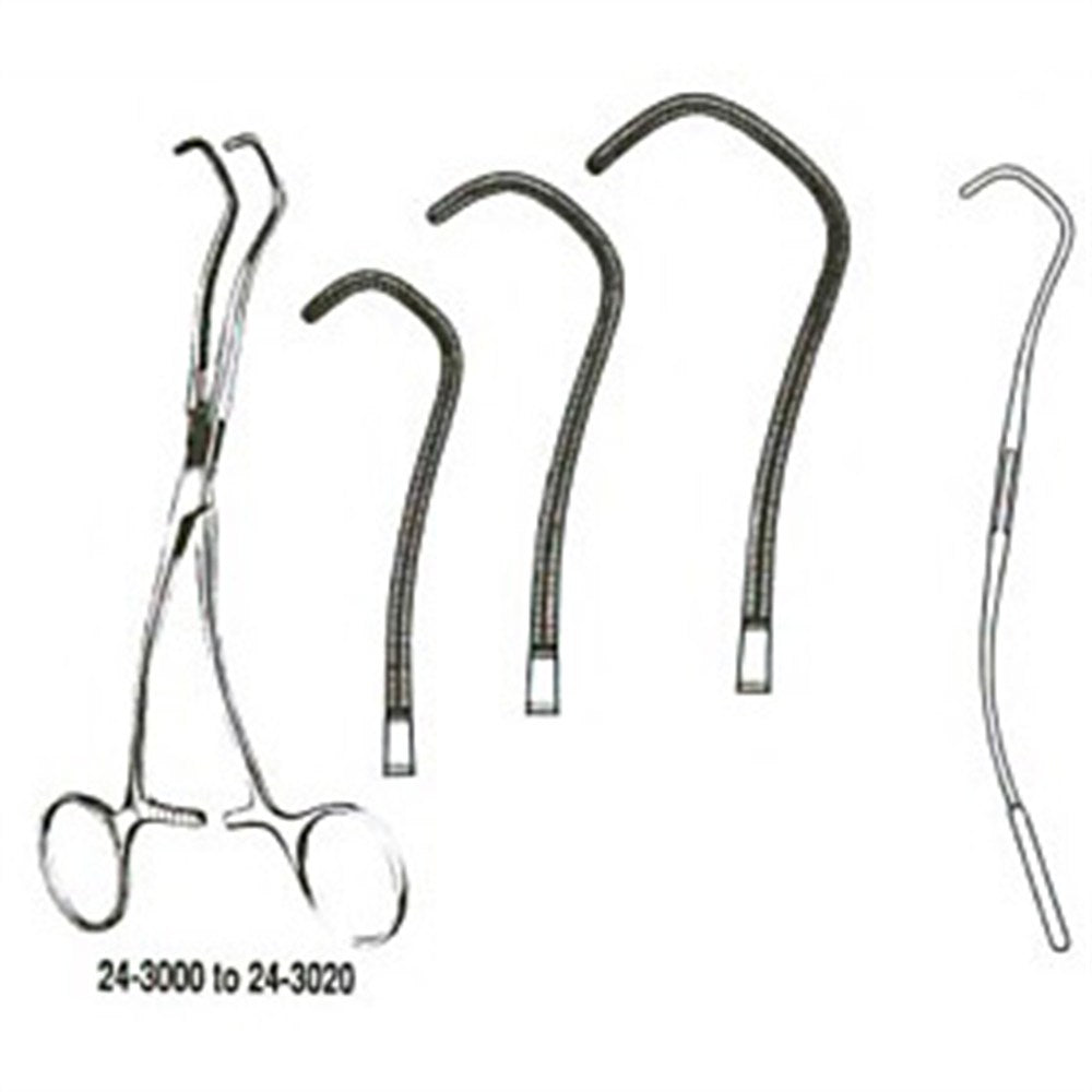 MILTEX COOLEY-DERRA Pediatric Anastomosis Clamp, 6-1/2" (16.5 cm), small. MPN: 24-3000