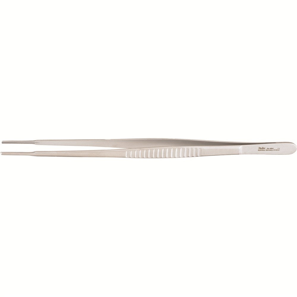 MILTEX DEBAKEY Thoracic Tissue Forceps, 9-3/4" (249mm), Tips 2.5mm wide. MPN: 24-554