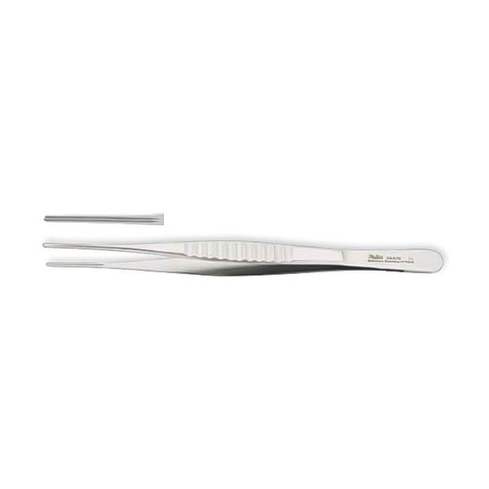 MILTEX DEBAKEY-Diethrich Coronary Artery Forceps 9-3/4" (247mm), Tips 1.5mm wide. MPN: 24-574