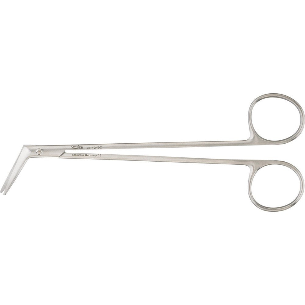MILTEX DEBAKEY-POTTS Scissors, 6-3/4" (17.1 cm), blunt tips, angled on side 60 degrees. MPN: 25-1240C