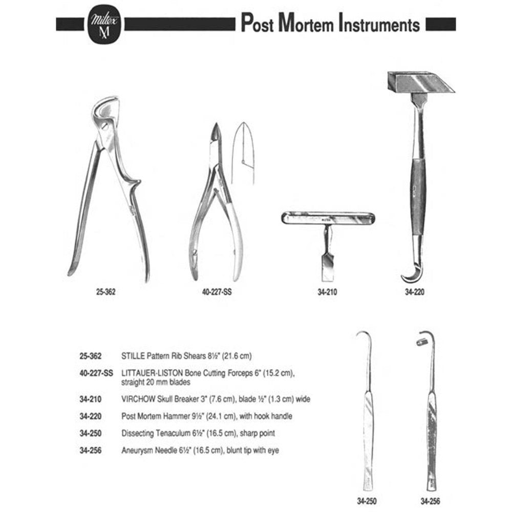 MILTEX STILLE Pattern Rib Shears, 9" (230mm). MPN: 25-362 - Image 3