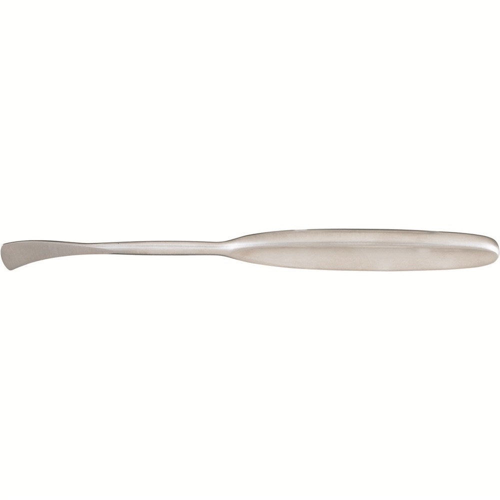 MILTEX LANGENBECK Periosteal Elevator, 7-3/4" (197mm), 17mm wide Blade, Sharp. MPN: 26-1412