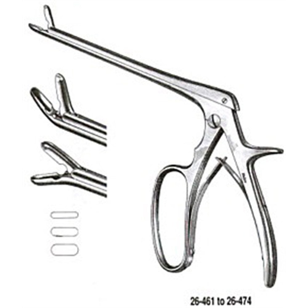 MILTEX FERRIS-SMITH Pituitary Cup Jaw Rongeur, 7" (17.8 cm) shank, 6 X 12 mm jaws, straight (CLOWARD Patt.). MPN: 26-474