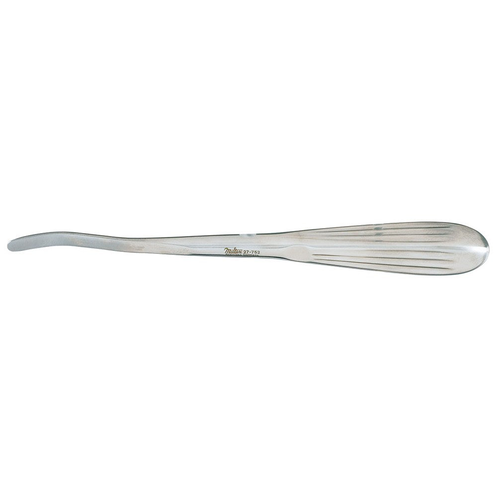 MILTEX CREGO Periosteal Elevator, 8" (20.3 cm), slightly curved blade 7 mm. MPN: 27-752