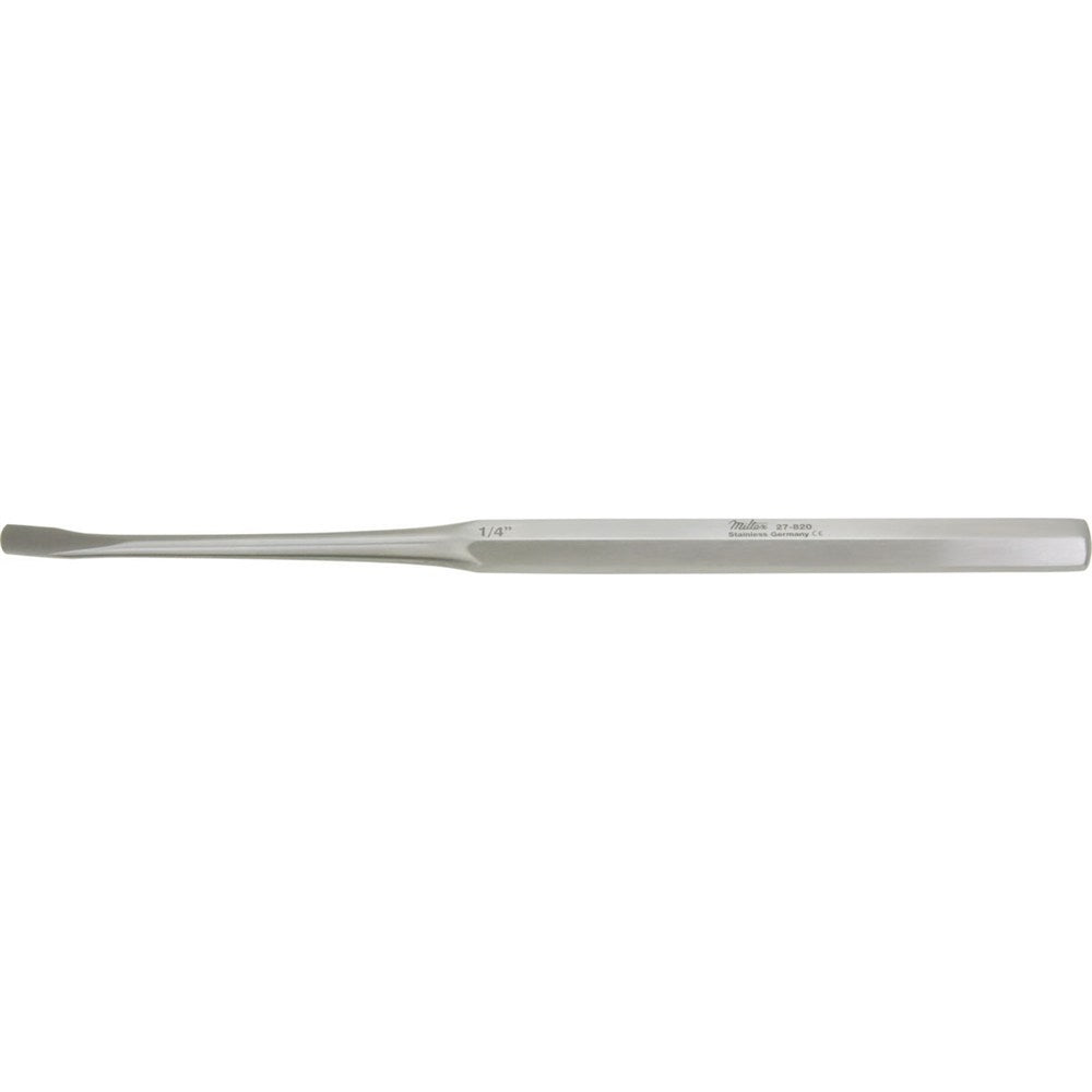 MILTEX KEY Periosteal Elevator, 7" (17.8 cm), 1/4" (.64 cm) wide. MPN: 27-820