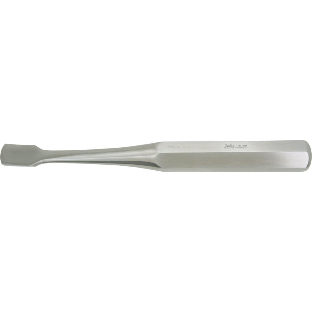 MILTEX KEY Periosteal Elevator, 8-1/4" (21 cm), 1" (2.5 cm) wide. MPN: 27-826