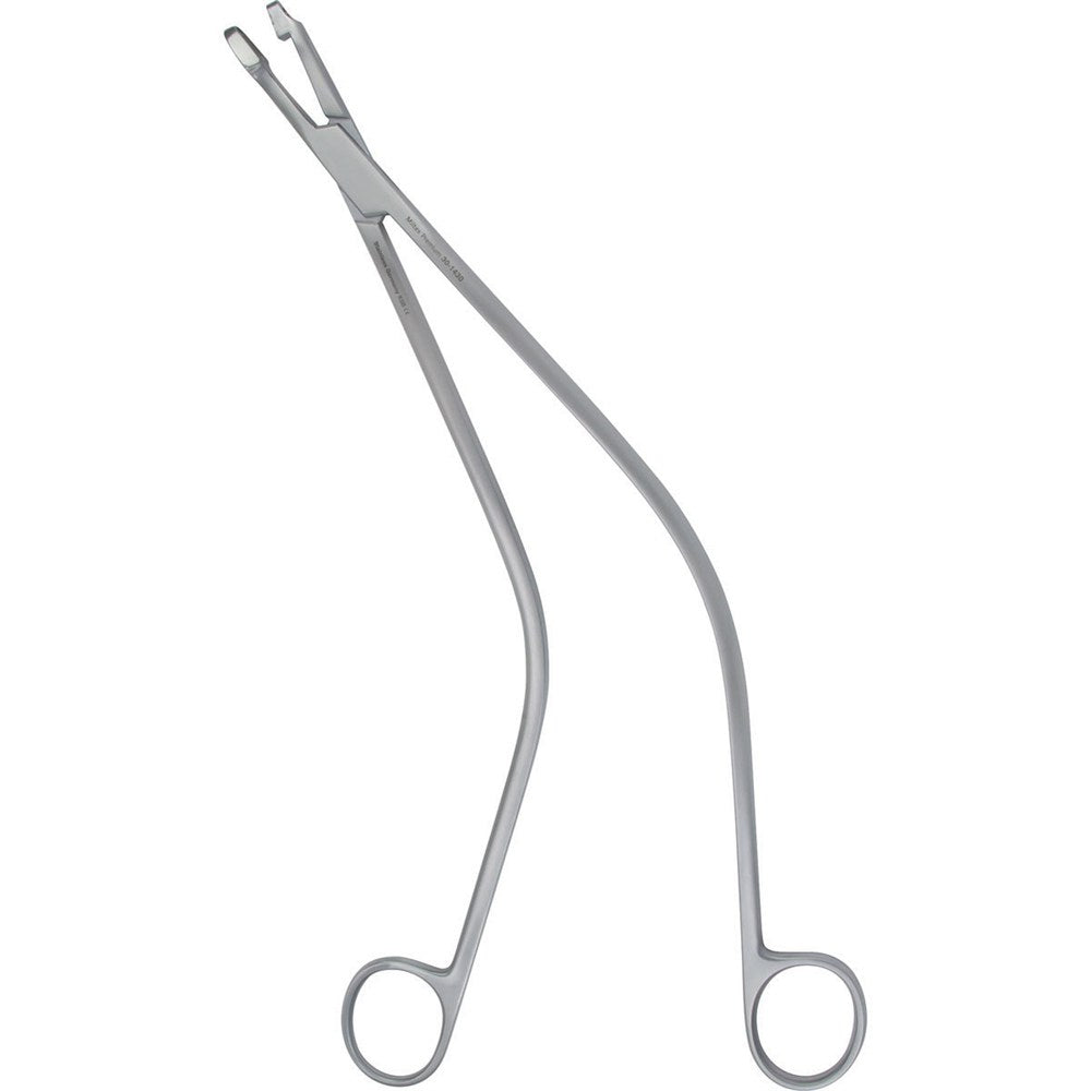MILTEX SCHUBERT Uterine Biopsy Forceps, 11" (27.9 cm), angled shank. MPN: 30-1430