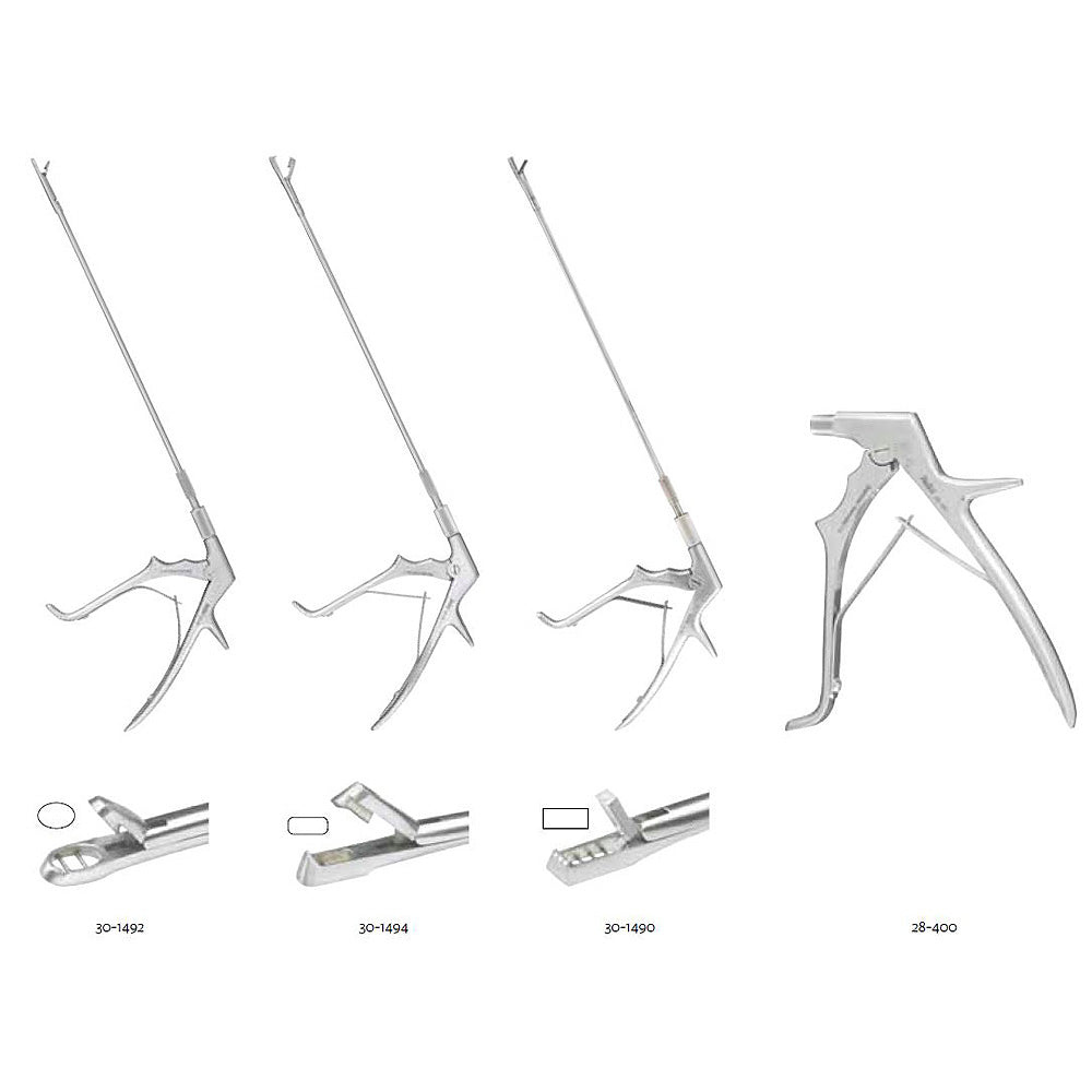 MILTEX TISCHLER Uterine Biopsy Forceps, 8-1/2" Shaft, 3mm x 7mm bite, Rotating Shaft. MPN: 30-1494 - Image 3