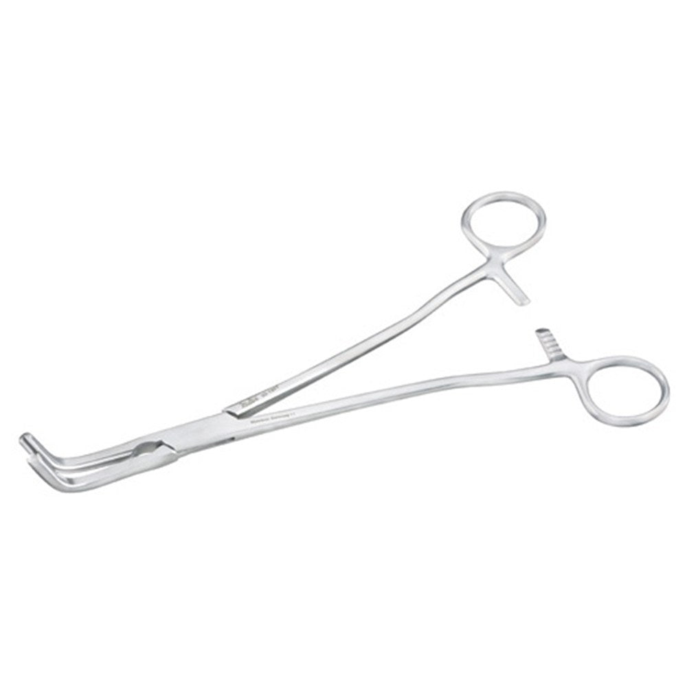 MILTEX Z-Type Hysterectomy/Parametrium Forceps, 8 1/4" (21cm), Angled, Flared Shanks. MPN: 30-1903