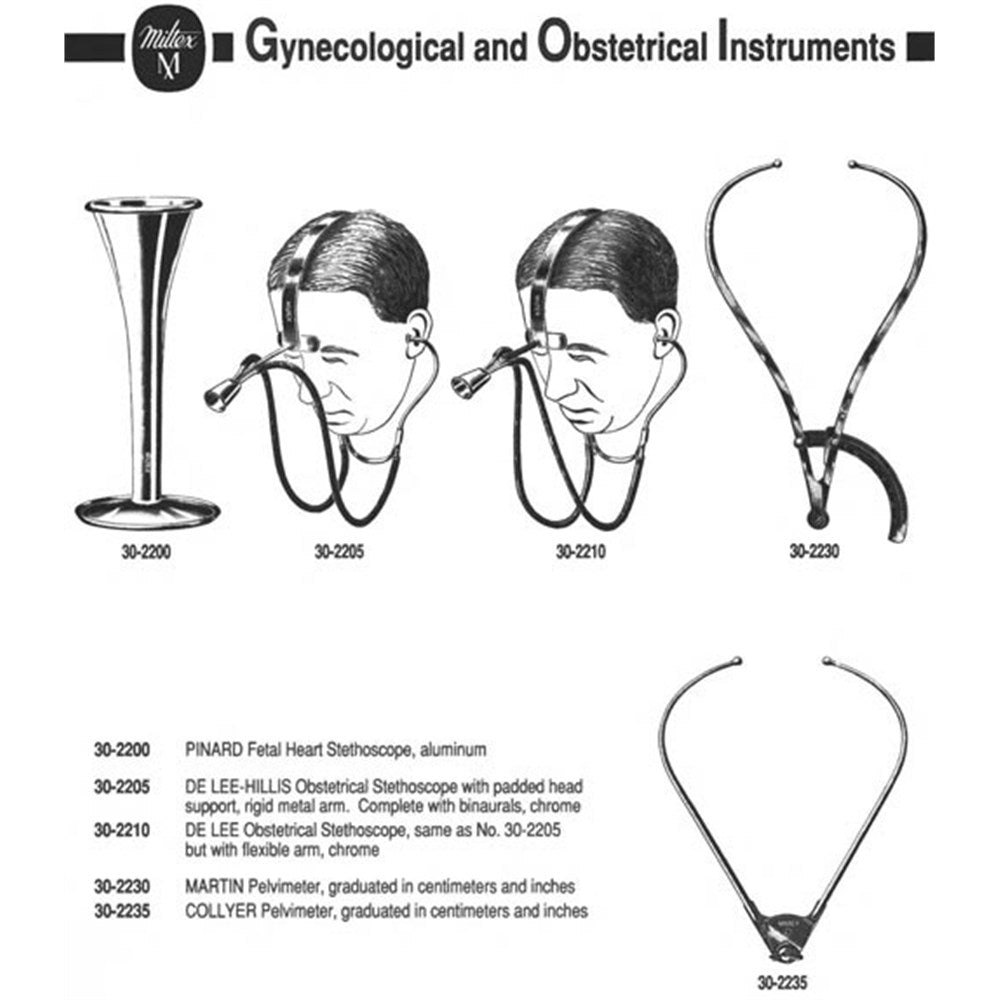 MILTEX MARTIN Pelvimeter, graduated in centimeters & inches. MPN: 30-2230 - Image 2