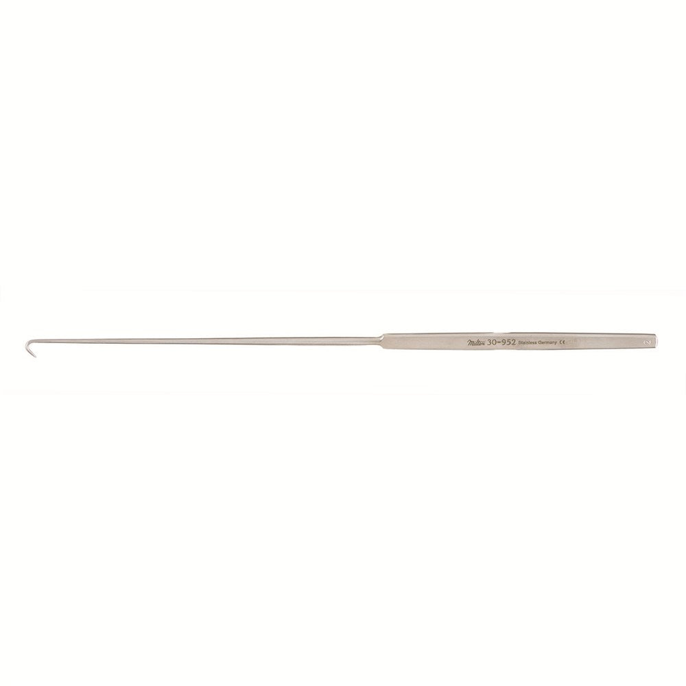 MILTEX EMMETT Uterine Tenaculum Hook, 9" (22.9 cm), style 2, acute angle. MPN: 30-952