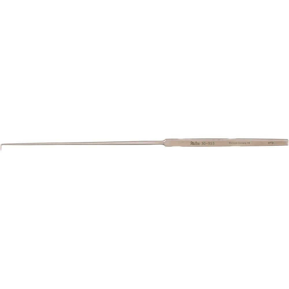 MILTEX EMMETT Uterine Tenaculum Hook, 9" (22.9 cm), style 3, right angle. MPN: 30-953