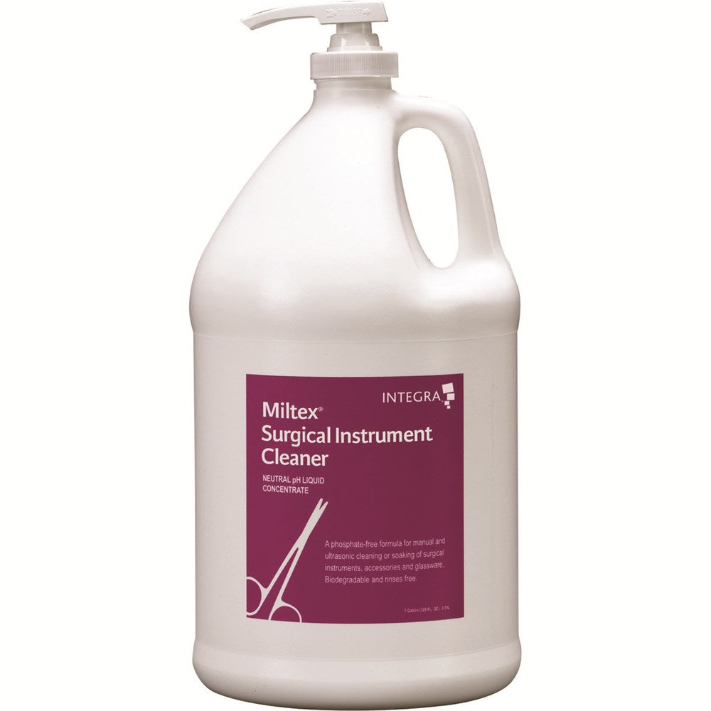 MILTEX Surgical Instrument Cleaner, 1 Gallon Pump Bottle. MPN: 3-725