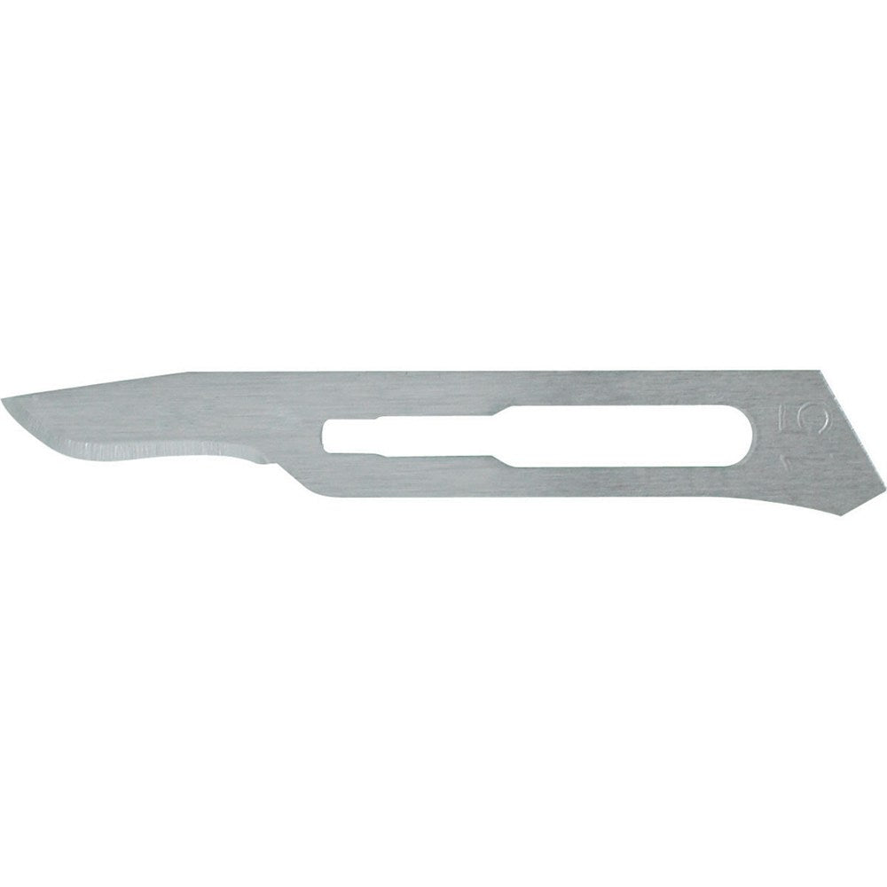 MILTEX Carbon Steel Sterile Surgical Blades no. 15, 100/box. MPN: 4-115
