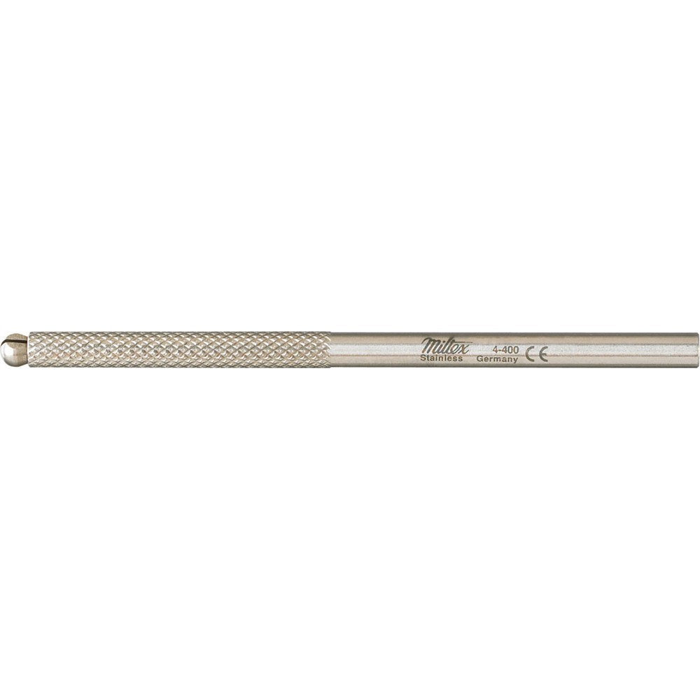 MILTEX Miniature Blade Handle with chuck, 3-5/8" (91.5mm), round knurled, with chuck. MPN: 4-400