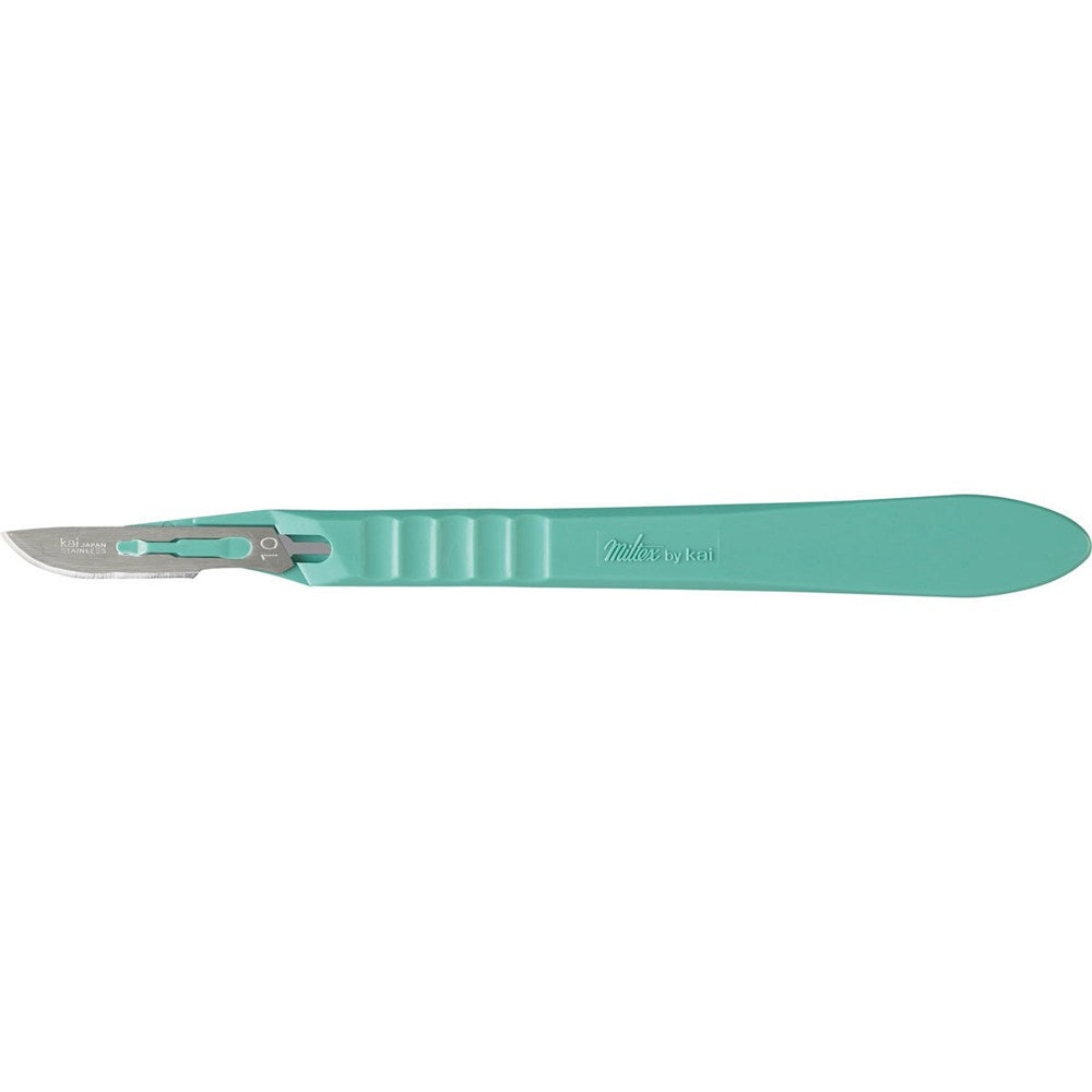 MILTEX Disposable Scalpels, stainless steel, sterile blade size no. 10, 10/box. MPN: 4-410