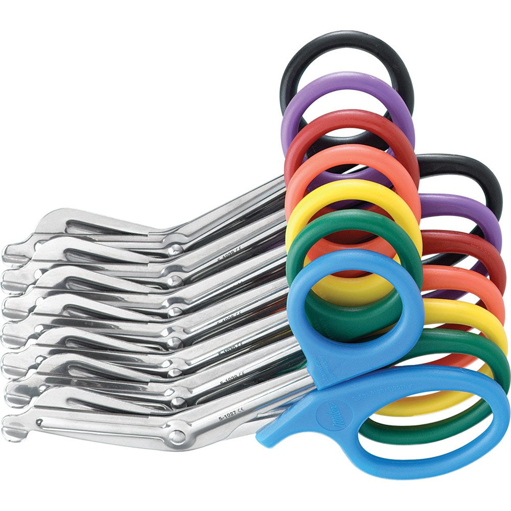 MILTEX Bandage & Utility Scissors, 7-1/2" (190mm), Serrated Blade, Black Handle. MPN: 5-1000 - Image 4