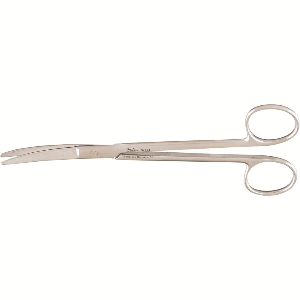 MILTEX MIXTER Scissors, 6-1/4" (15.9 cm), curved, blunt points. MPN: 5-114