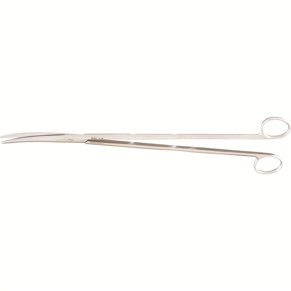 MILTEX Standard Pattern METZENBAUM-NELSON Scissors, 14-1/4" (361mm), curved, blunt points. MPN: 5-196