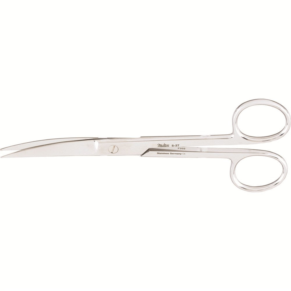 MILTEX Operating Scissors, 6" (152mm), Standard Pattern, curved, sharp-sharp points. MPN: 5-37