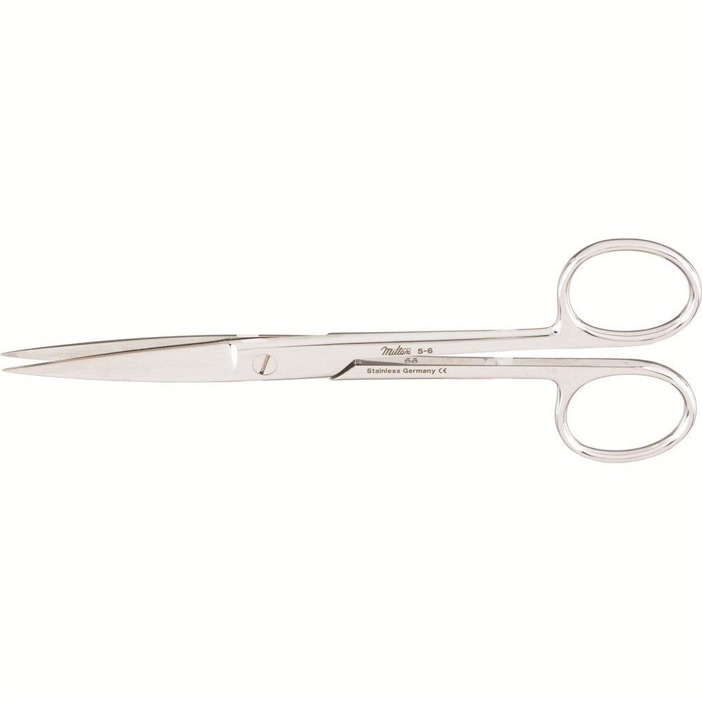 MILTEX Standard Pattern Operating Scissors, straight, 5-3/4" (145mm), sharp-sharp points. MPN: 5-6
