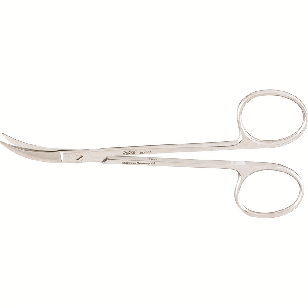 MILTEX Iris Operating Scissors, 4-1/2" (114mm), curved sideways. MPN: 5D-303