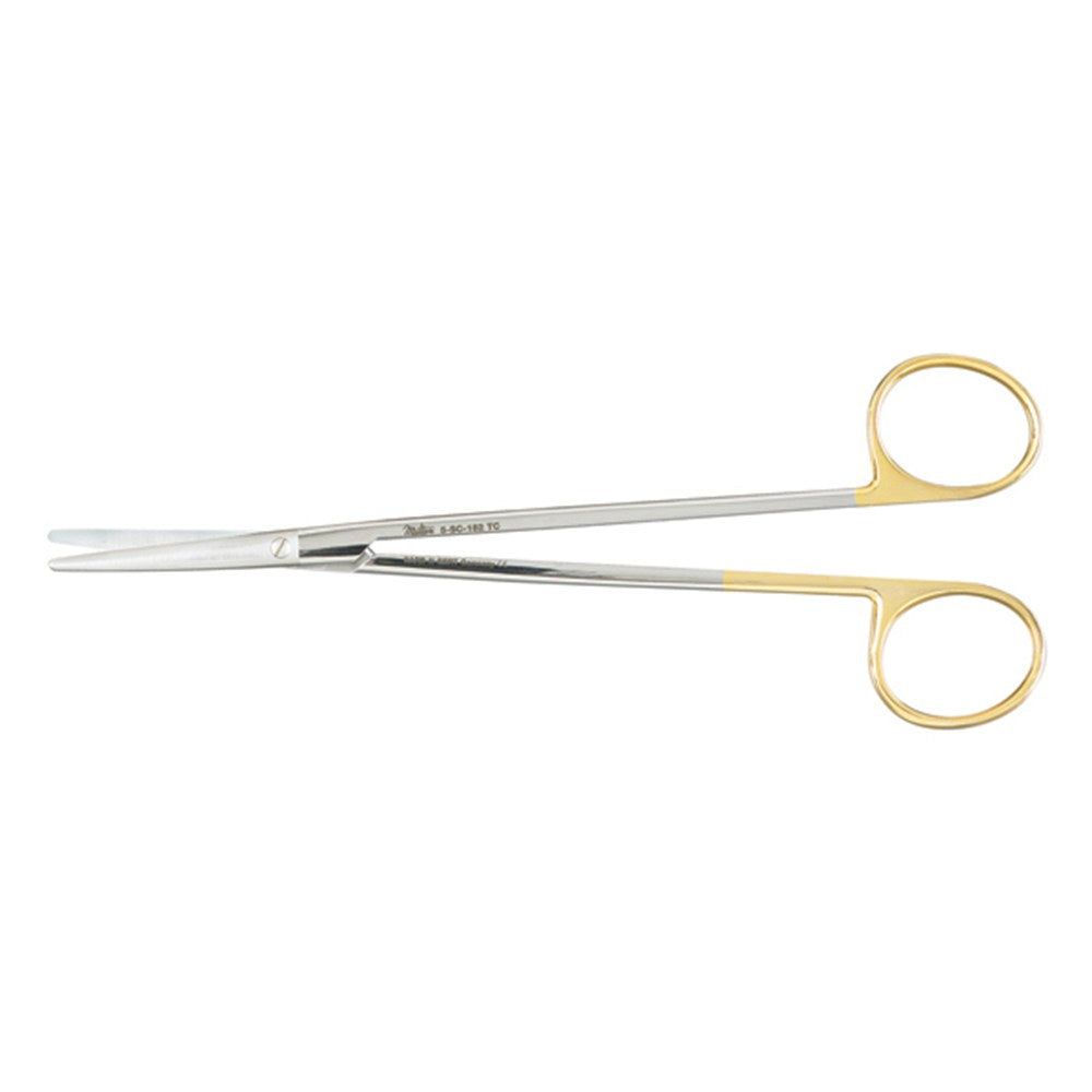MILTEX METZENBAUM Scissors, 7" (179mm), SuperCut, Tungsten Carbide, curved, blunt/blunt. MPN: 5-SC-182TC