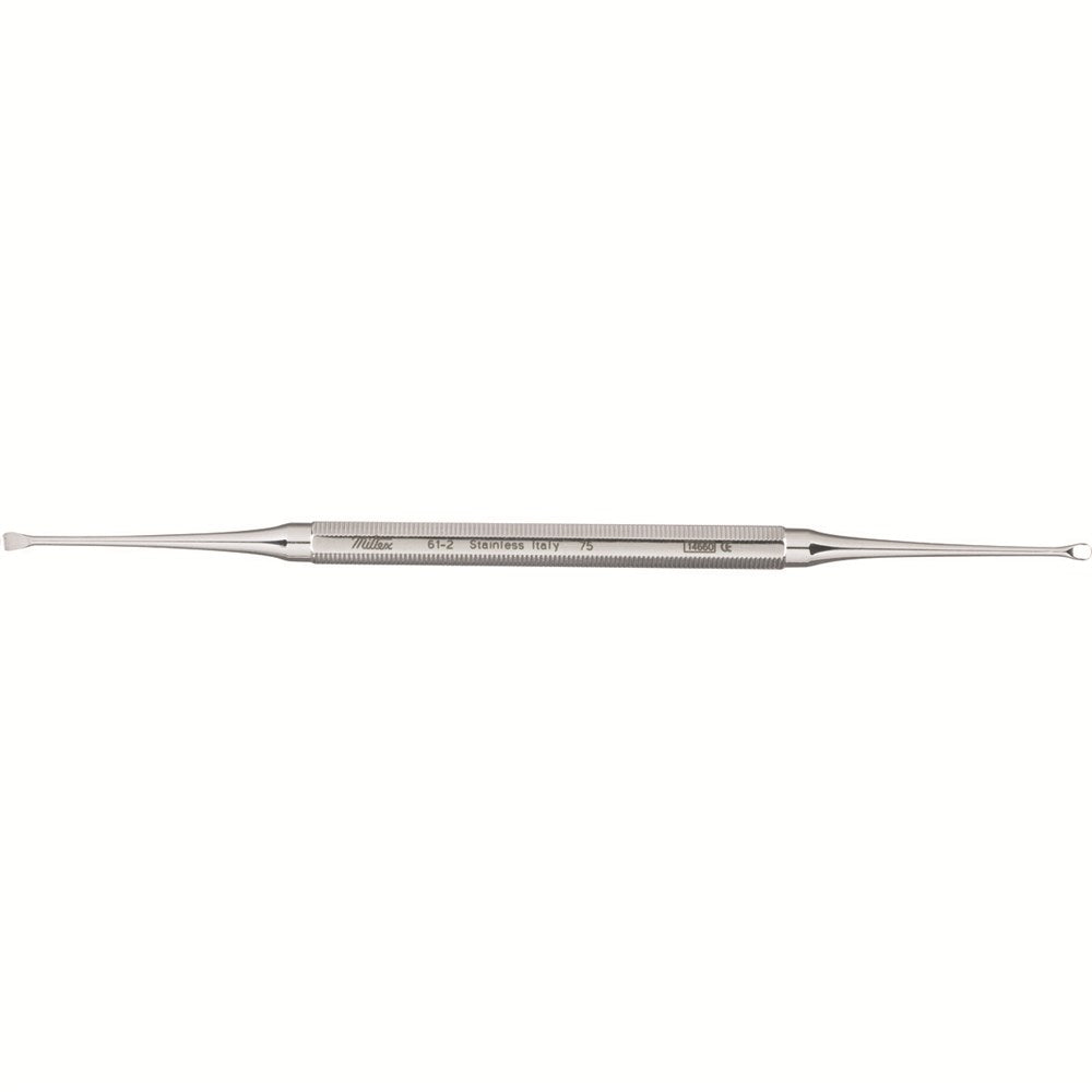 MILTEX No. 75 LUCAS Curette, Double Ended, Straight. MPN: 61-2
