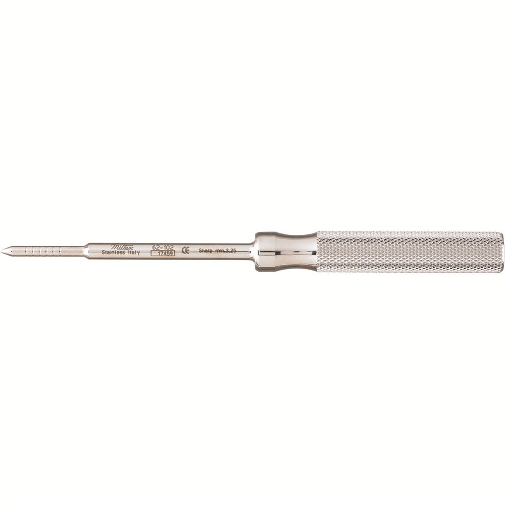 MILTEX Osteotome, 5-7/8", Sharp, 3.25mm Wide. MPN: 62-102