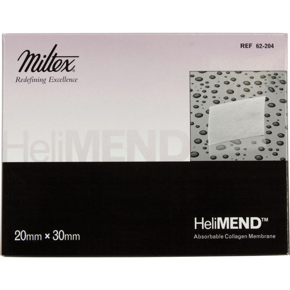 INTEGRA HeliMend Absorbable Collagen Membrane for Dental Surgery, 20mm x 30mm. MPN: 62-204