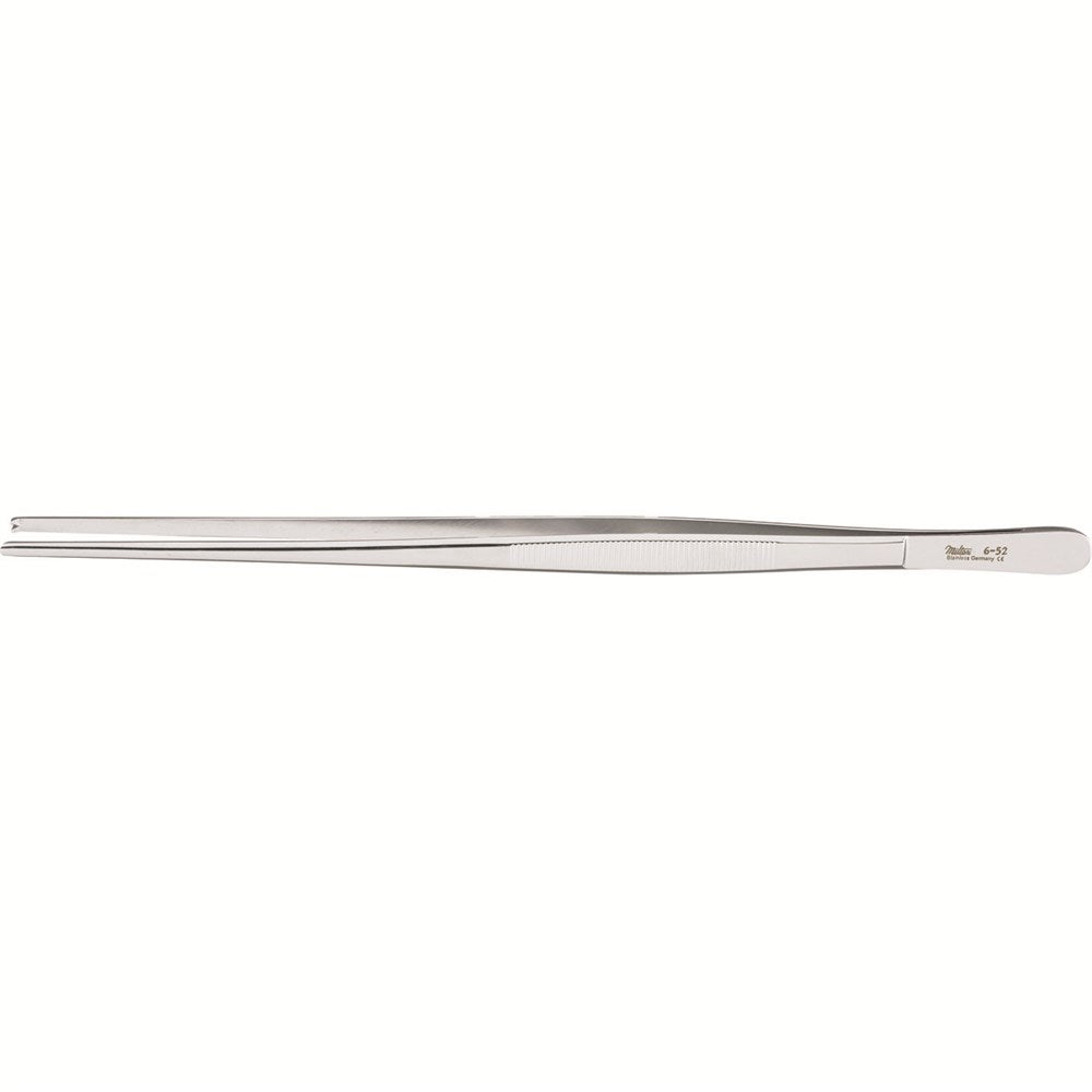 MILTEX Tissue Forceps 12" (303mm), 1 X 2 teeth, serrated handles. MPN: 6-52