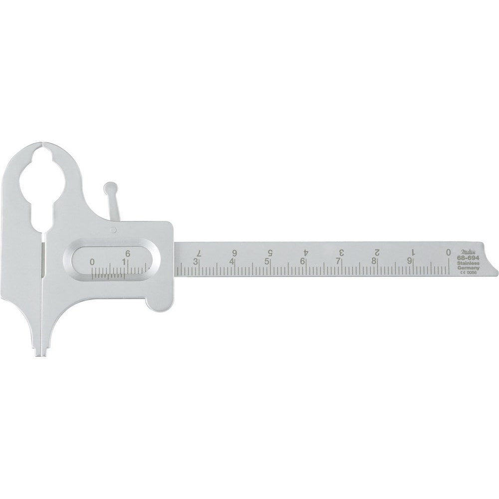 MILTEX Boley Gauge, Stainless Steel, Length= 5-1/2" (140 mm). MPN: 68-694