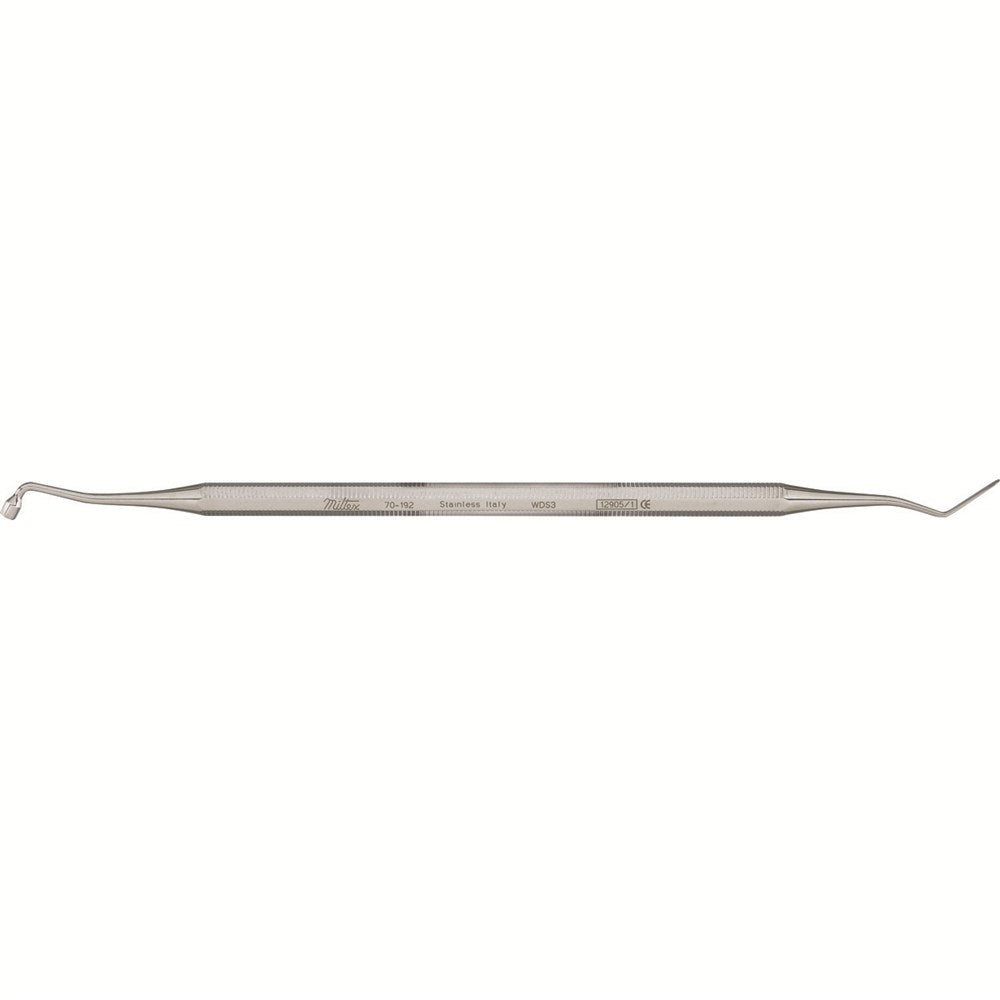 MILTEX WOODSON Dental Plastic Filling Instrument 3, Double-Ended, Octagonal Handle. MPN: 70-192