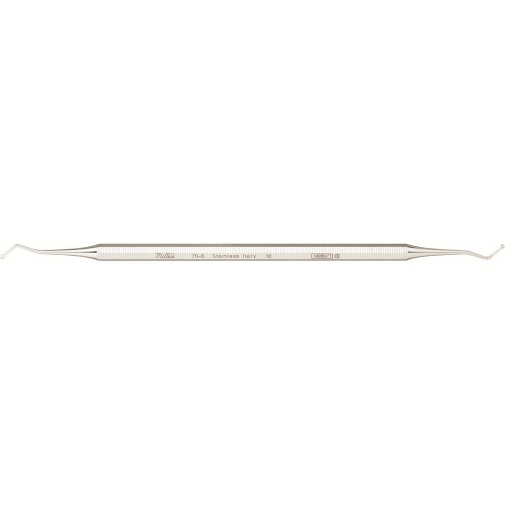 MILTEX Dental Excavator #18, Octagonal, Double End. MPN: 70-6