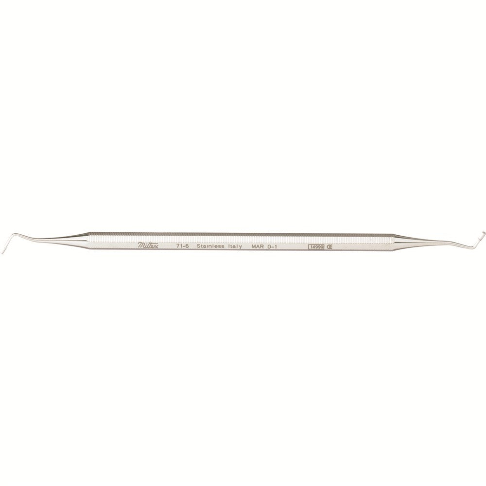 MILTEX Dental Amalgam Plugger & Condenser, Octagonal, Marquette 0/1. MPN: 71-6