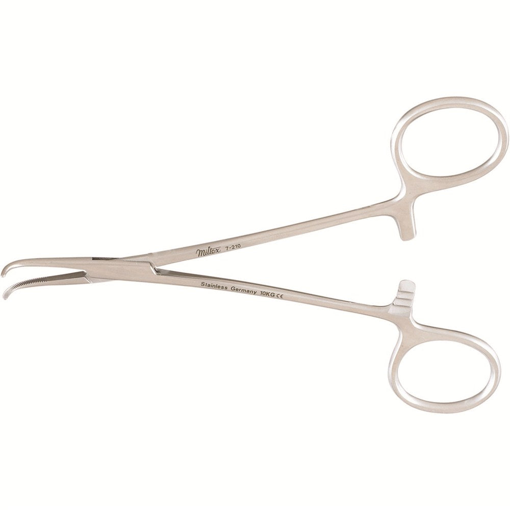 MILTEX Baby MIXTER Forceps, 5-3/8" (137mm), fully curved, extra delicate. MPN: 7-210