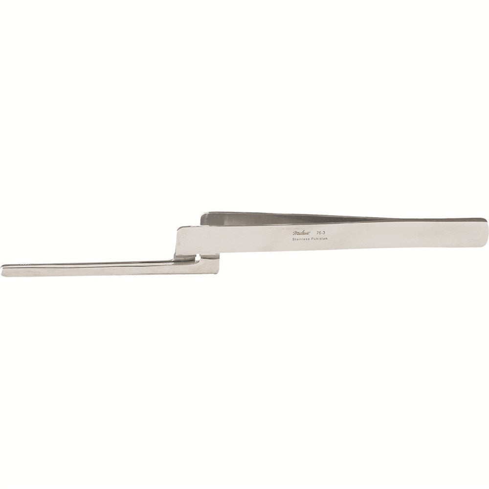 MILTEX VANTAGE Articulating Paper Forceps, 6" (152mm), Longitudinal Serrations & Self Securing Closure. MPN: 76-3