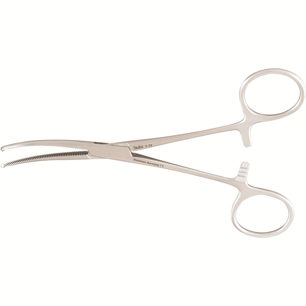 MILTEX Baby OCHSNER Forceps 1 X 2 teeth, 5-1/2", extra delicate, curved. MPN: 7-72