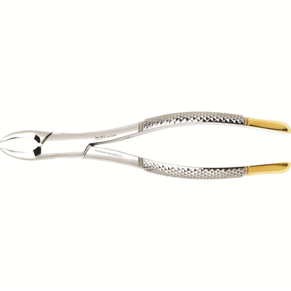 MILTEX 150STC Childrens Extracting Forceps, serrated, carbide beaks. MPN: DEF150STC